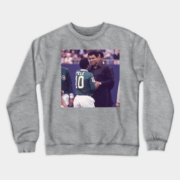 Vintage pele and ali 1940 Crewneck Sweatshirt by TrazZinkitt